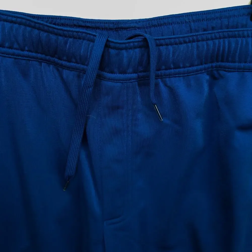 Adidas Track Pants Mens XL Navy Tapered Joggers Zip Ankle Zip Pockets Athletic